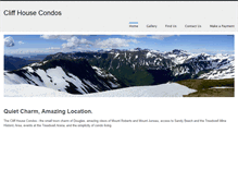 Tablet Screenshot of cliffhousecondos.info